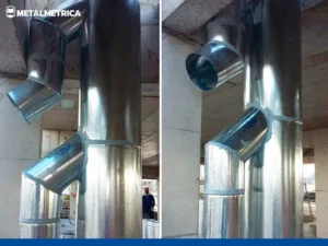 Tubulação em aço galvanizado